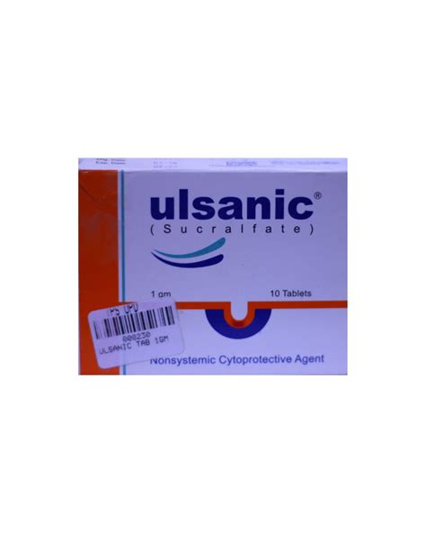 Ulsanic 1mg Tablets - Time Medical