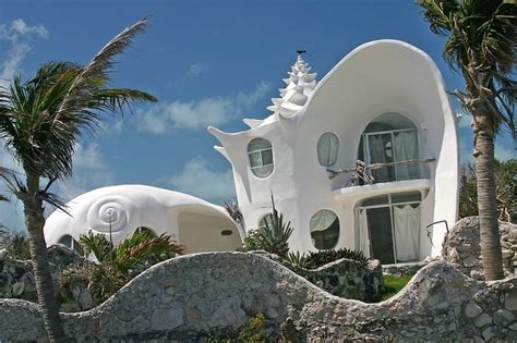 Conch Shell House, Isla Mujeres, Mexico | Architecture | Pinterest