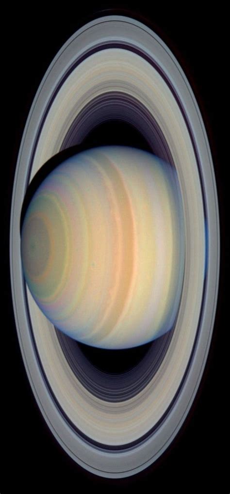 Saturn s Rings in Visible Light image from NASA Hubble. #spaceandastronomy #space #and # ...