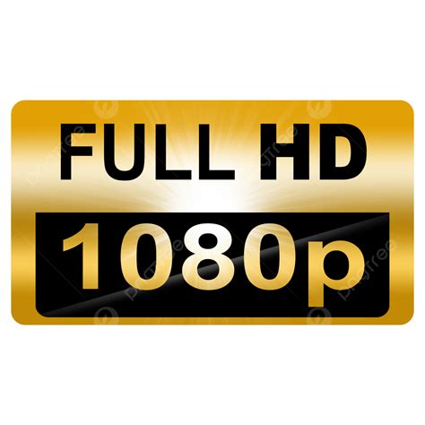 1080p Full Hd Icon Transparent, 1080p, Full Hd 1080p, Video PNG Transparent Clipart Image and ...