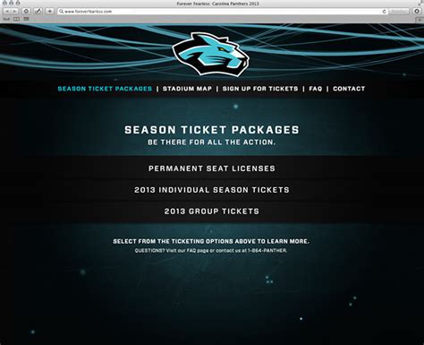 Carolina Panthers on Behance