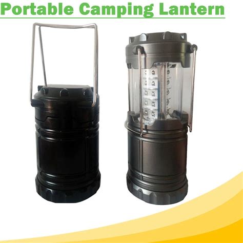 Portable Spotlights Super Bright Collapsible LED Camping Lantern with Omni Directional Light ...