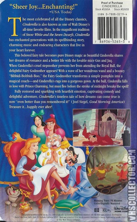 Cinderella | VHSCollector.com