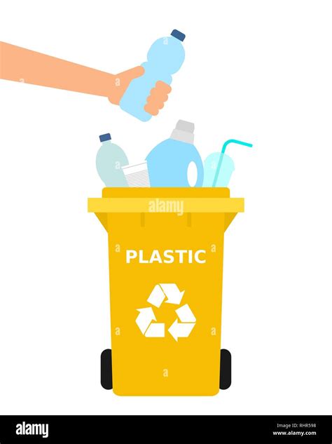 Recycle Waste Bins Infographic, Waste Types Segregation Recycling ...