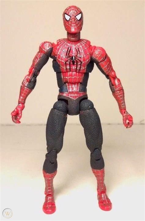 Spider-Man 2 Super Poseable Action Figure COMPLETE W/ PACKAGE - 2003 ...