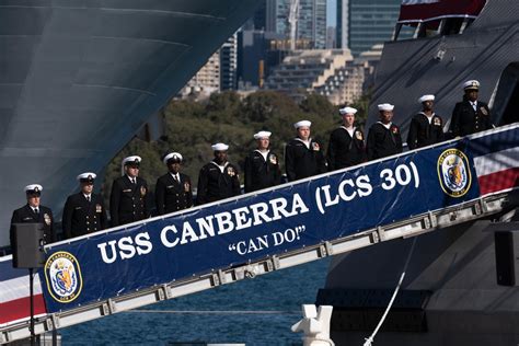 DVIDS - Images - USS Canberra Commissioned in Sydney, Australia [Image ...