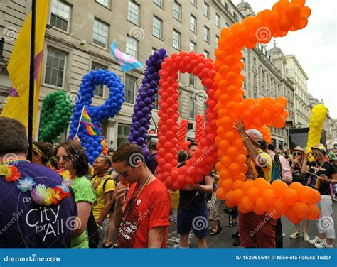 London Pride Parade in London , England 2019 Editorial Stock Image ...