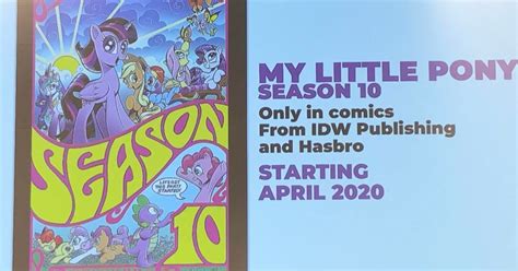 Equestria Daily - MLP Stuff!: IDW My Little Pony Season 10 Comic Series Announced!