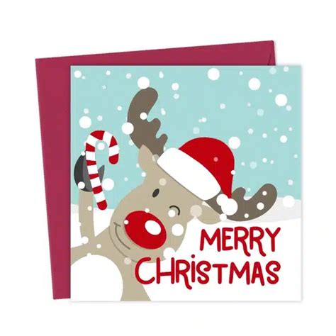 Merry Christmas reindeer card | You Said It