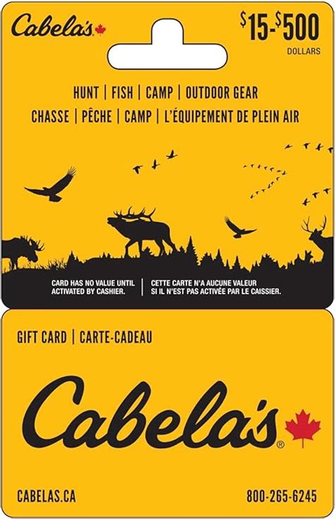 Cabela's Gift Card $25 : Amazon.ca: Gift Cards