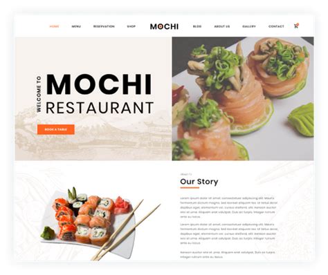 Wix Templates For Restaurant | Vitzael