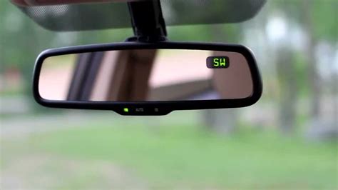 Toyota Accessories - Auto Dimming Rear View Mirror - YouTube