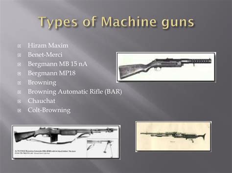 PPT - Machine Guns PowerPoint Presentation, free download - ID:2137263