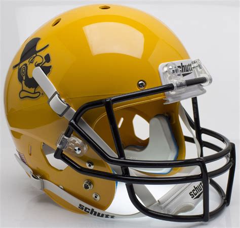 Appalachian State Mountaineers Full XP Replica Football Helmet Schutt Yosef Yellow