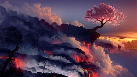 Wallpapers Macbook - Cool Fantasy Landscape Backgrounds (#51276) - HD Wallpaper & Backgrounds ...