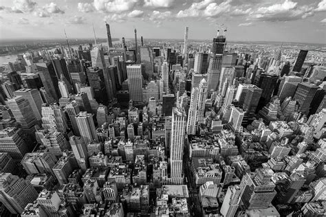 New York City Black White Photograph by Crystal Wightman - Pixels