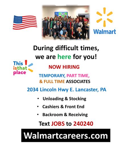 Walmart Hiring NOW!!!! | PA CareerLink® of Lancaster County