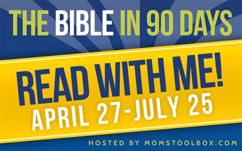 Bible in 90 Days with MomsToolbox