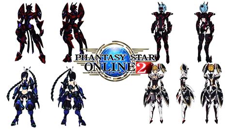 Phantasy Star Online 2 Class Selection and Character Customization - YouTube