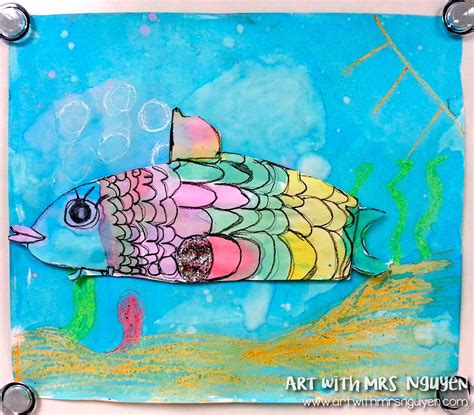 The Rainbow Fish (1st) | Art with Mrs. Nguyen