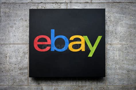 Ebay store logo editorial photography. Image of logo - 251050862