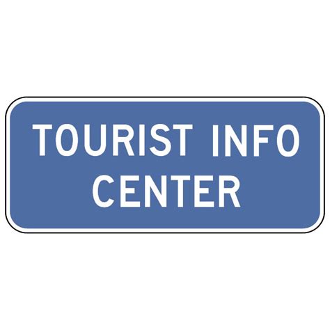 Tourist info center sign Royalty Free Stock SVG Vector and Clip Art