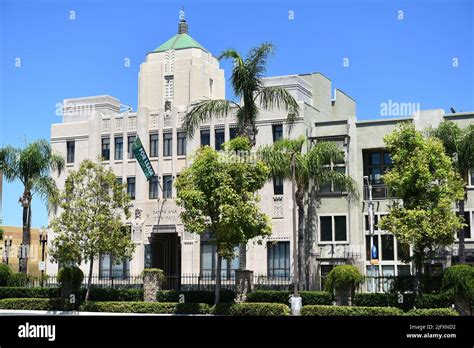 SANTA ANA, CALIFORNIA - 4 JUL 2022: Santa Ana City Hall. The old Santa ...