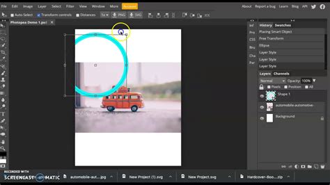 Photopea: Layers, Basic Tools, and Saving - YouTube