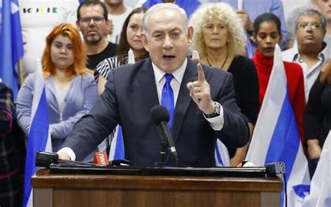 Three short of majority, Netanyahu says he won election, is 'not going anywhere' | The Times of ...