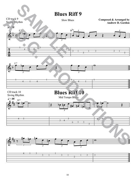 100 Ultimate Blues Riffs for Guitar Beginner PDF file