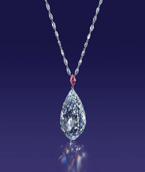 Jewelry News Network: 75-Carat Briolette Diamond On A Necklace May ...