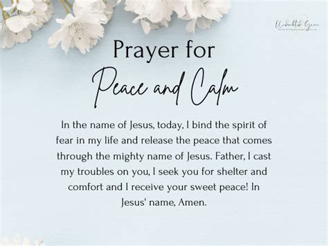 Praying for peace of mind: 21 Powerful and Encouraging Prayers for anxiety | Undoubted Grace