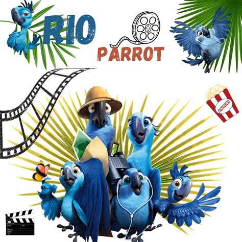 Rio parrot - Rio bird movie |white parrot from rio | rio bird movie ...