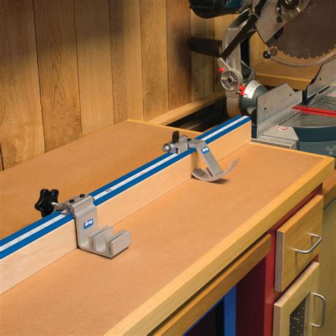 Kreg Miter Saw Fence - Miter Saw T-Track Stop Block | KregTool.com Official Store