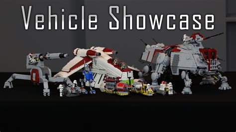 LEGO Star Wars: The Clone Wars Fort Anaxes Vehicle MOC Showcase - YouTube