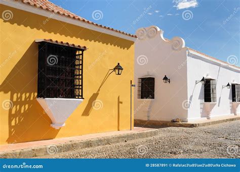 Venezuela, View on the Colonial Coro City Stock Image - Image of center ...