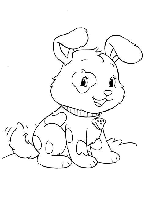 puppy coloring pages - Clip Art Library