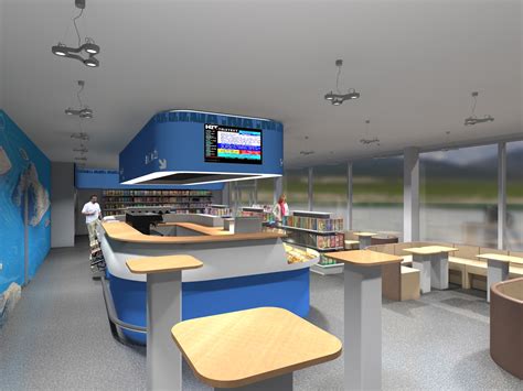 Gas station interior design :: Behance