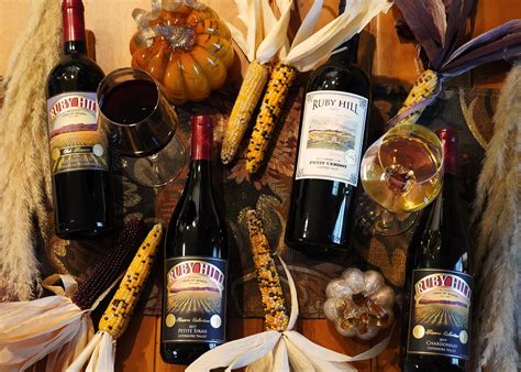 Ruby Hill Winery - Blog - Fall Wine Pairings for your October Release