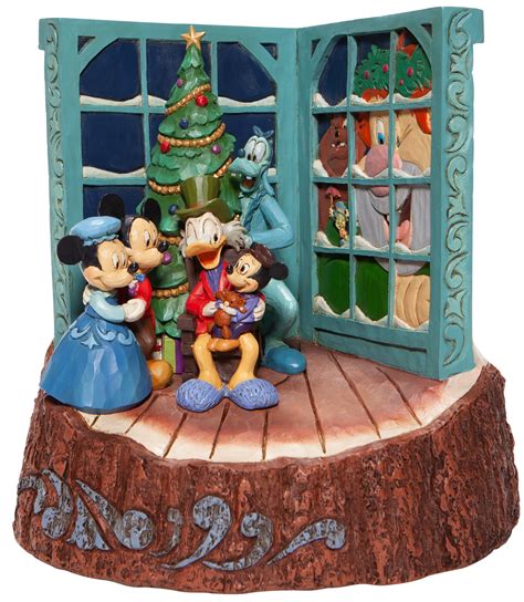 Jim Shore Disney 6007060 Mickey's Christmas Carol Figurine Mickey Mouse