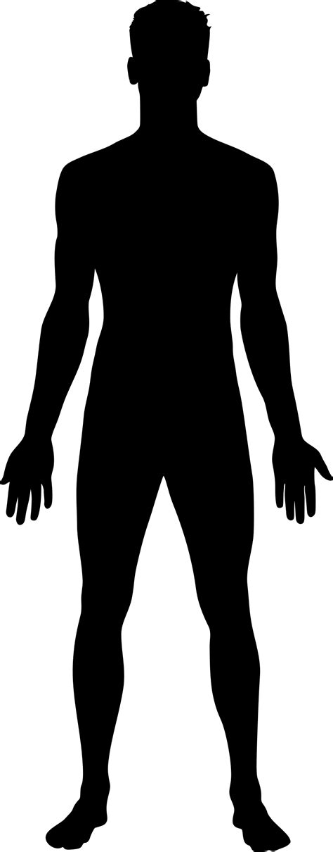 Human Shape Outline - ClipArt Best