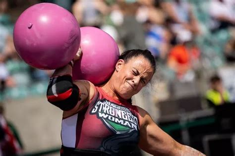 The Welsh IT sales worker who's the strongest woman in the world over ...