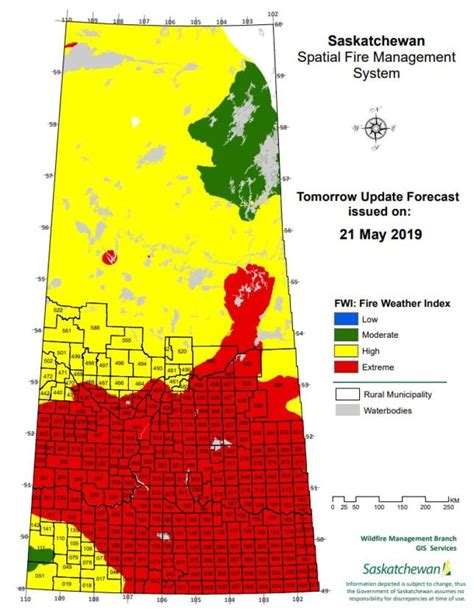 Extreme risk of wildfires in southern Sask.: Province | CBC News