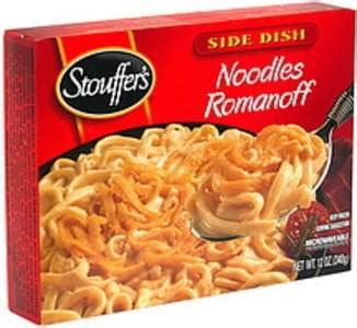 Stouffers Noodles Romanoff - 12 oz, Nutrition Information | Innit