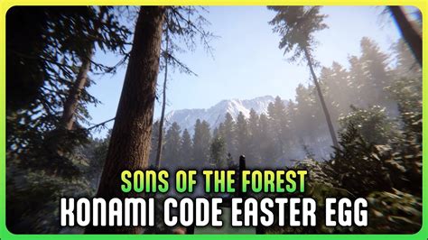 Sons of the Forest - Konami Code Easter Egg - YouTube