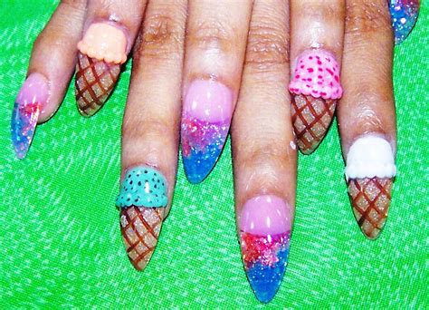 Yummy Nail Art Ice Cream | Fashionate Trends