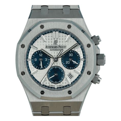 Audemars Piguet Royal Oak Chronograph 26315ST 38mm Silvered Dial *Full ...