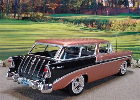 56 Chevy Nomad | Station wagon cars, Chevy, Classic cars trucks