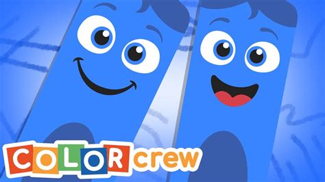 Toddler Learning Video | Color Crew - Blue & Green | @BabyFirst Learn Colors, ABCs, Rhymes ...