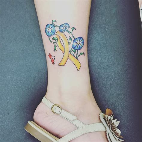 65+ Best Cancer Ribbon Tattoo Designs & Meanings - (2019)